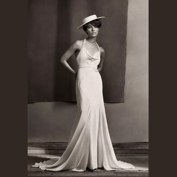 BHLDN Johanna Pearl Wedding Dress - Picture 2 of 8